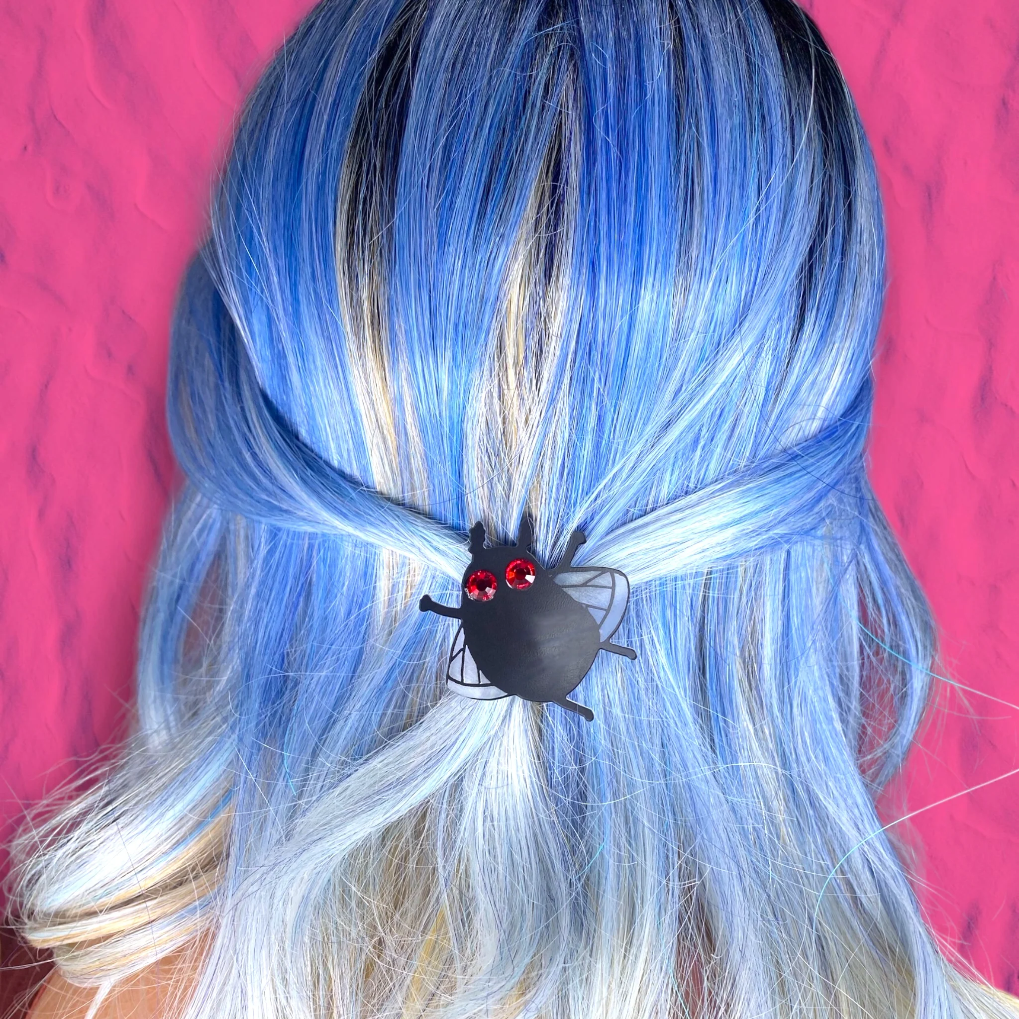 Cryptid Club Mothman Hair Clip - Image 3