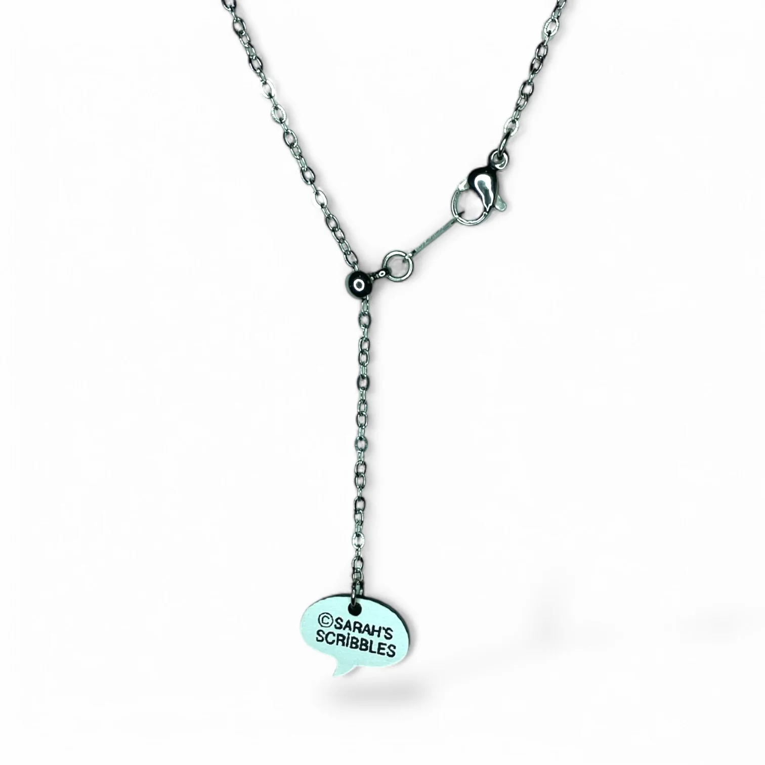 Cryptid Club Dog Ghost Necklace- GLOWS! - Image 4