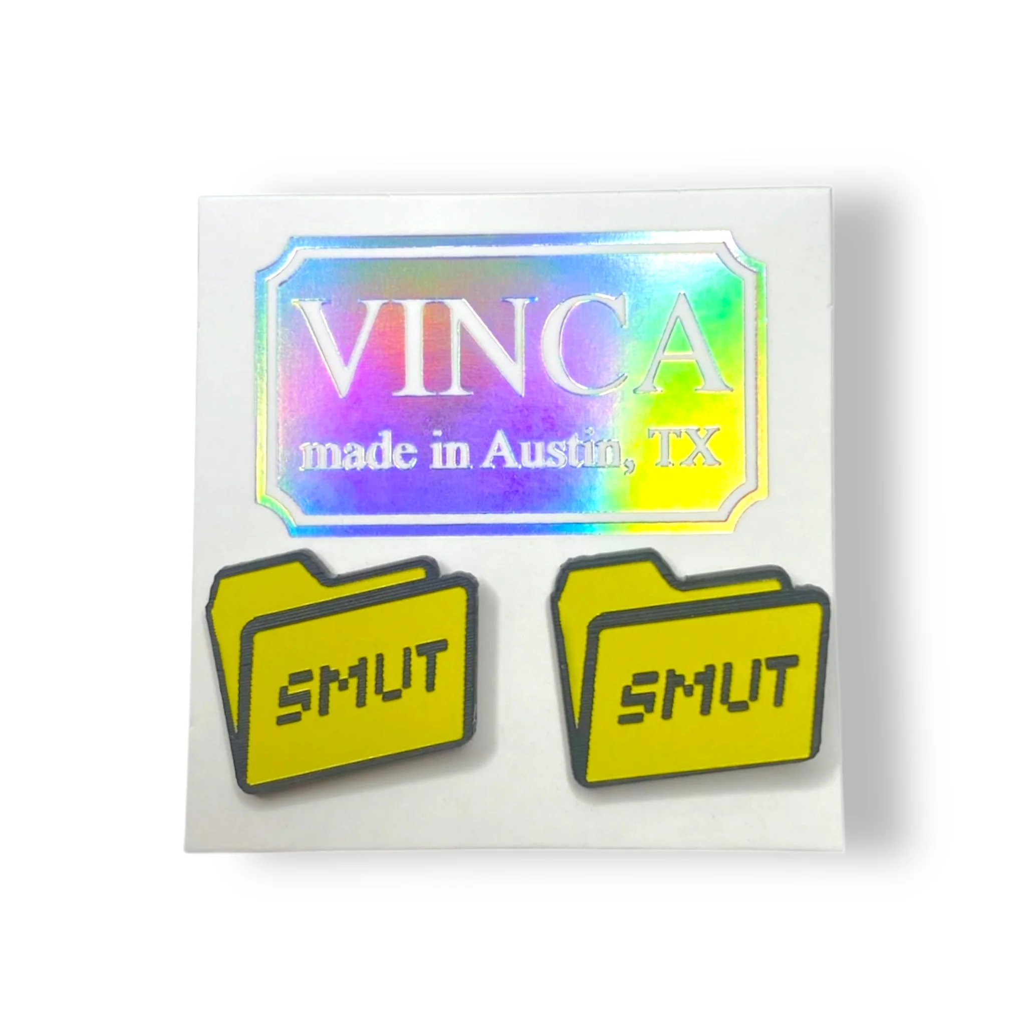 Definitely Not A Folder Full of Smut Earrings