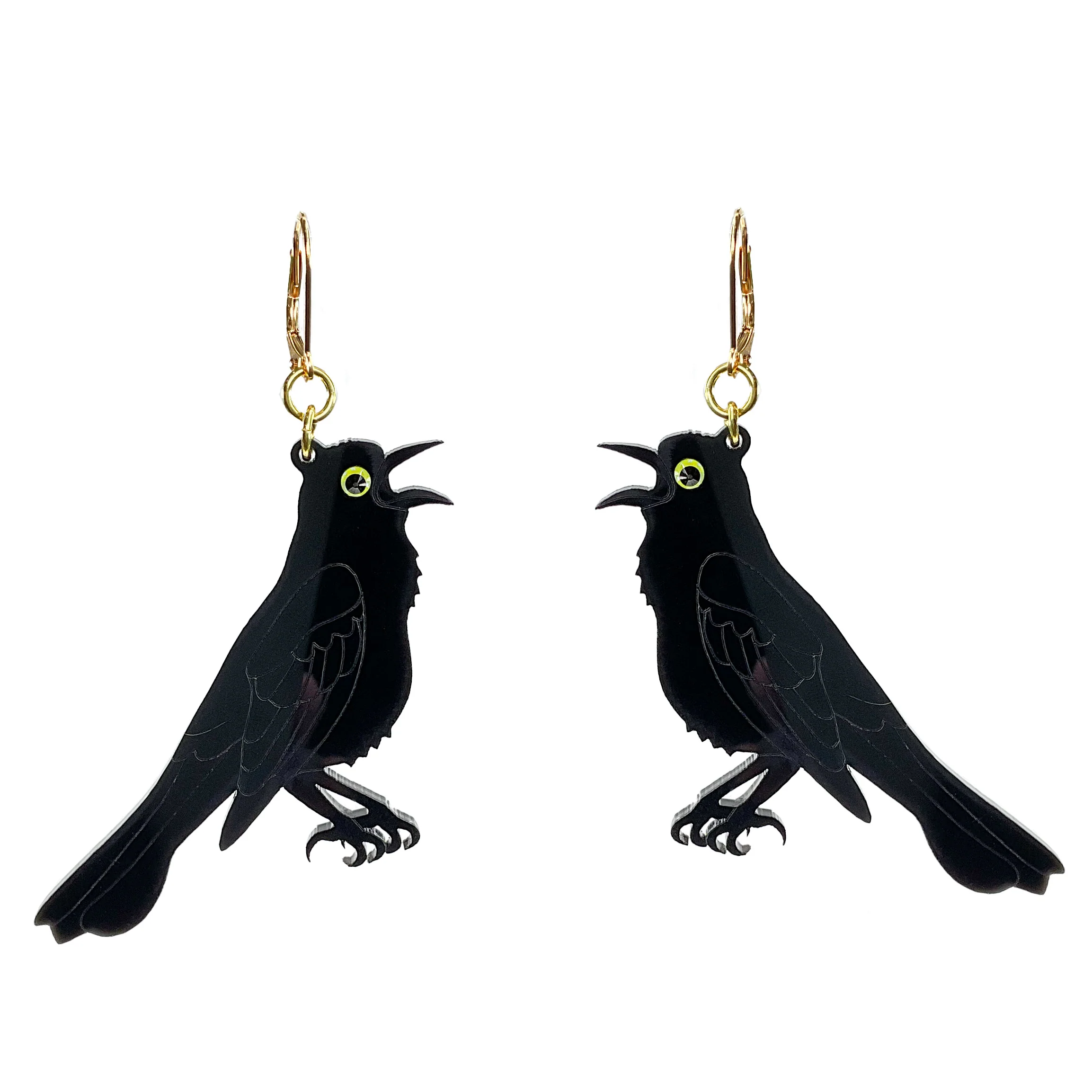 Grackle Dangle Earrings - Image 3