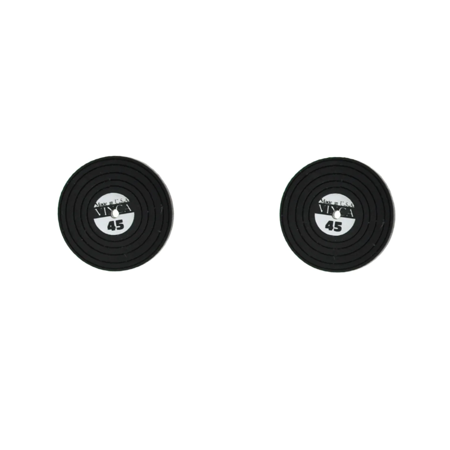 Vinyl Record Earrings - For the vintage vinyl music enthusiast - Image 3
